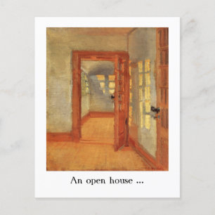 Flyer Os aviadores da casa aberta entregam a arte do