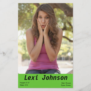 Flyer Os comp(s) disponíveis cardam modelos & atores