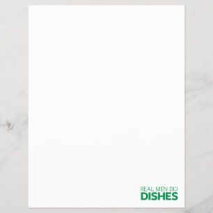 Flyer Os homens reais fazem pratos