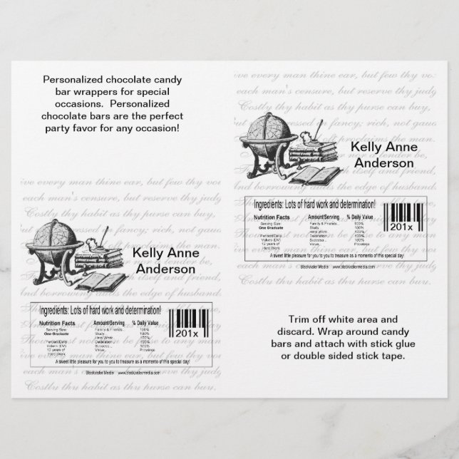 Flyer Os Invólucros Da Barra De Formandos (Com F Nutrici (Frente)