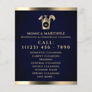 Flyer Ouro preto com logotipo