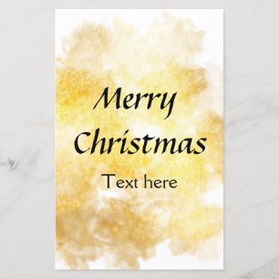 Flyer Ouro simples adicione seu texto personalizado de N