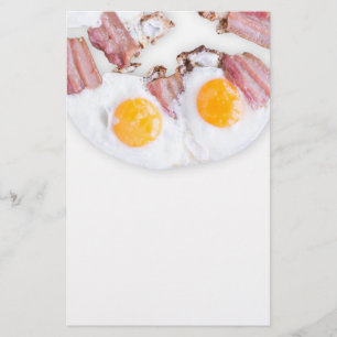 Flyer Ovos secos com bacon
