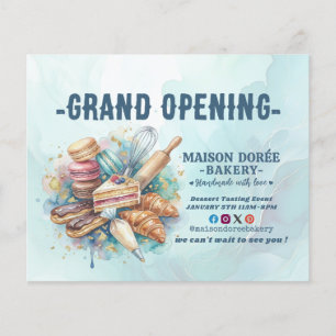 Flyer Padeiro Confeiteiro Panificação Catering Grande Ab
