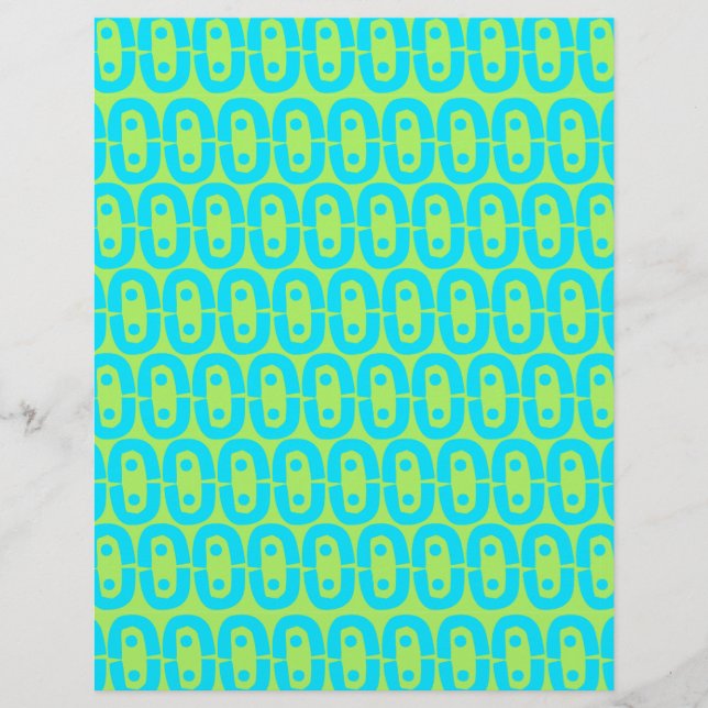 Flyer padrão colorido moderno (Frente)