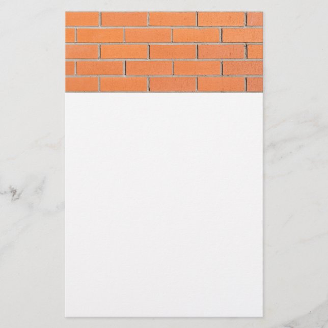Flyer Padrão da parede do tijolo (Frente)