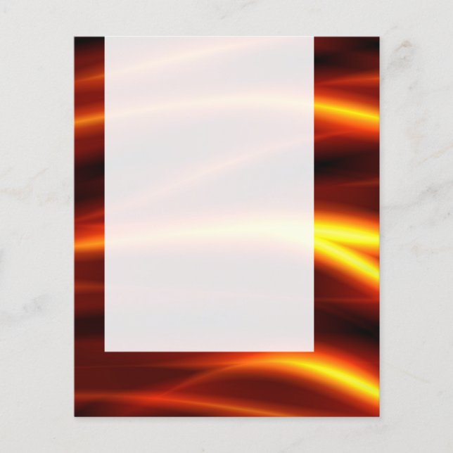 Flyer Painel 01 - Tons de fogo (Frente)