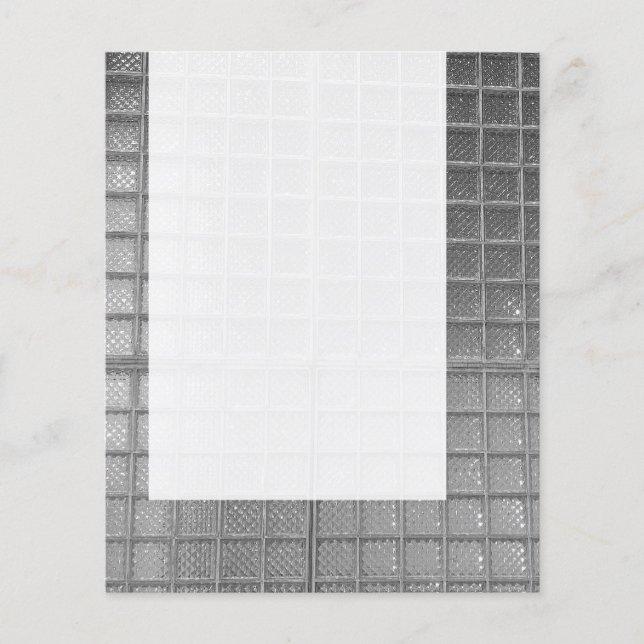 Flyer Painel 035 - Parede de vidro (Frente)