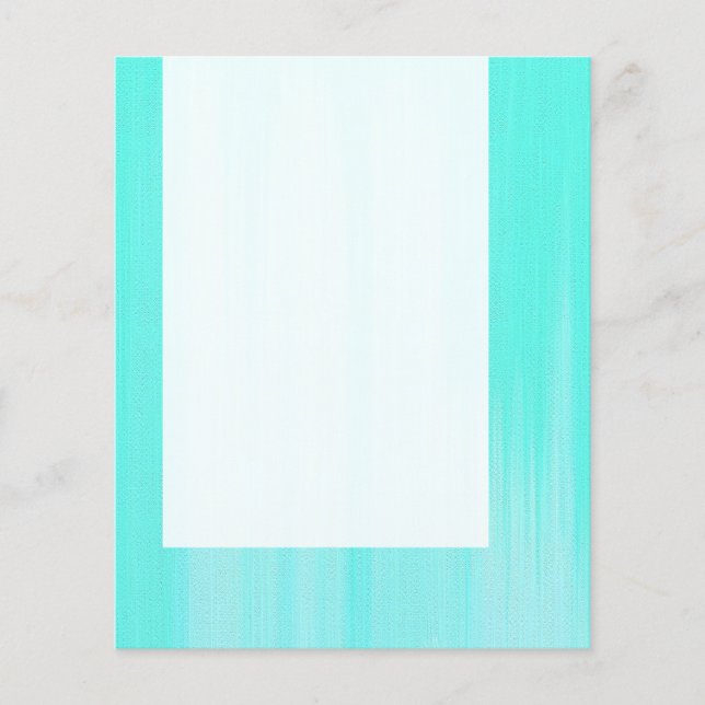 Flyer Painel 046 - Turquesa pintada (Frente)