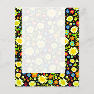 Flyer Painel 053 - Flores de primavera