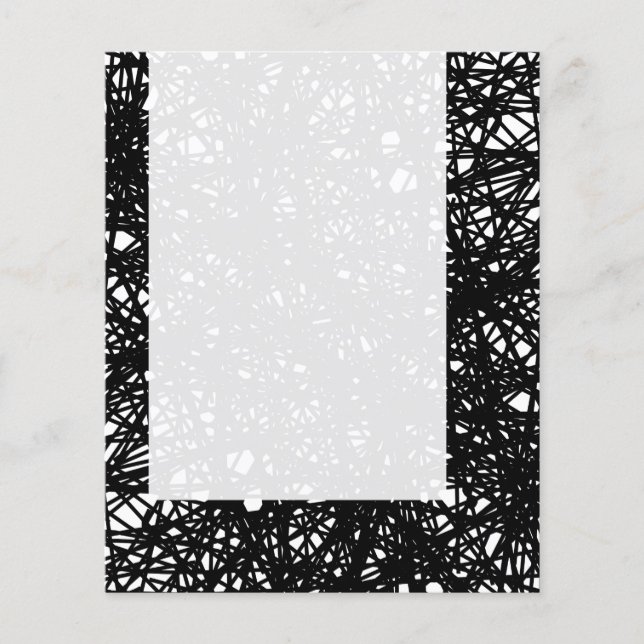 Flyer Painel 076 - Linhas Abstrato (Frente)