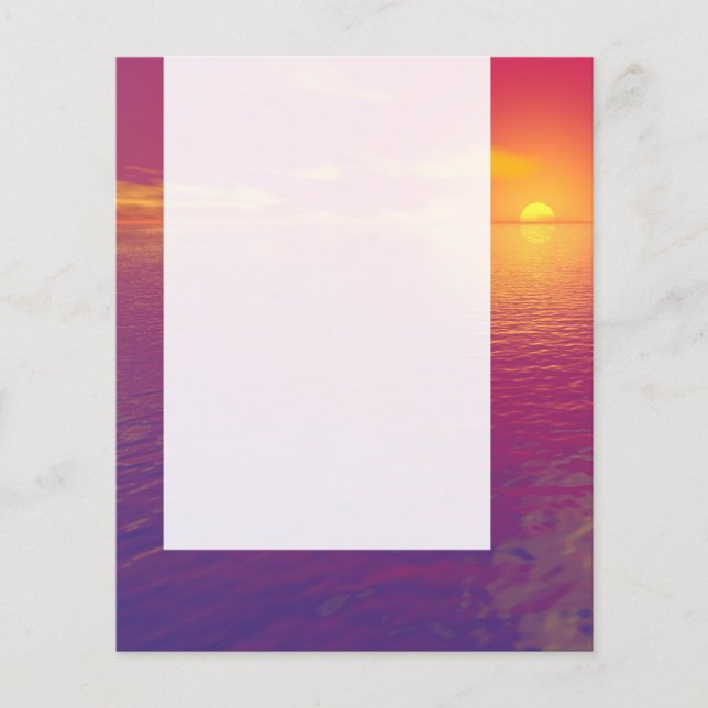 Flyer Painel 084 - Sunset Sunrise (Frente)