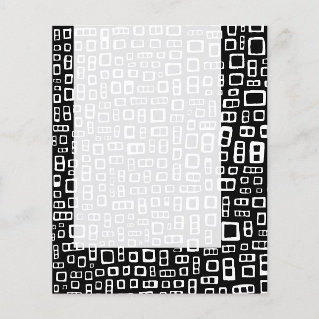 Flyer Painel 086 - Retângulos Abstrato (Frente)