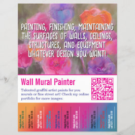 Flyer Painter Tear Off