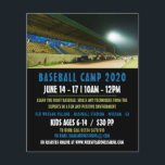 Flyer Paisagem de campo de beisebol, Anúncio de campo de<br><div class="desc">Paisagem De Campos De Baseball,  Folhetos De Publicidade De Campos De Baseball Na Loja De Cartão de visita.</div>