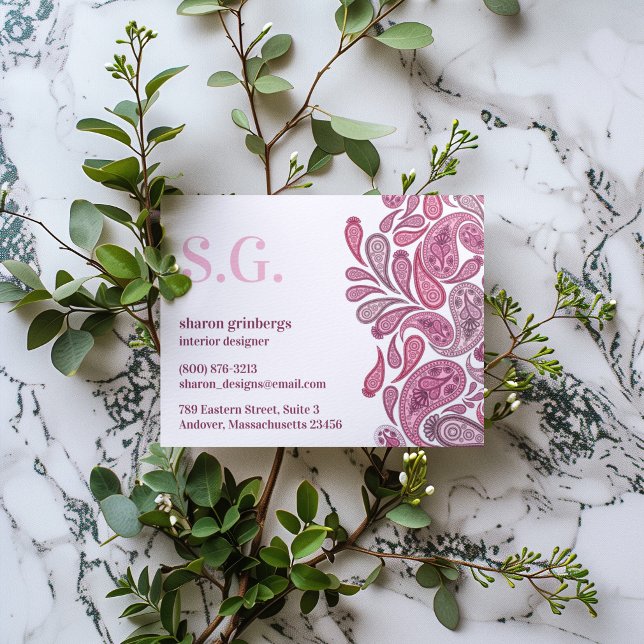 Flyer Paisleys Elegant (Criador carregado)