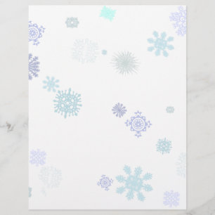 Flyer Pale Snowflakes