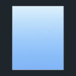 Flyer Pálido fundo azul-ombre<br><div class="desc">Um fundo azul pálido de ombre.</div>