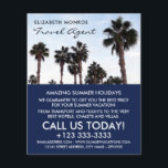 Flyer Palm Trees de Praia, Anúncios de Agente Viagem<br><div class="desc">Palm Trees De Praia,  Folhetos De Publicidade De Agentes Viagem Pela Loja De Cartão de visita.</div>