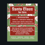 Flyer Papais noeis Candy, Anúncios de entretenimento do<br><div class="desc">Papais noeis Candy,  Compradores De Anúncios Do Papai Noel Pela Loja De Cartão de visita.</div>