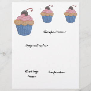 Flyer papel da receita