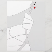 Papel de Colorir Glam de Estilo Moderno Miss Jazzy