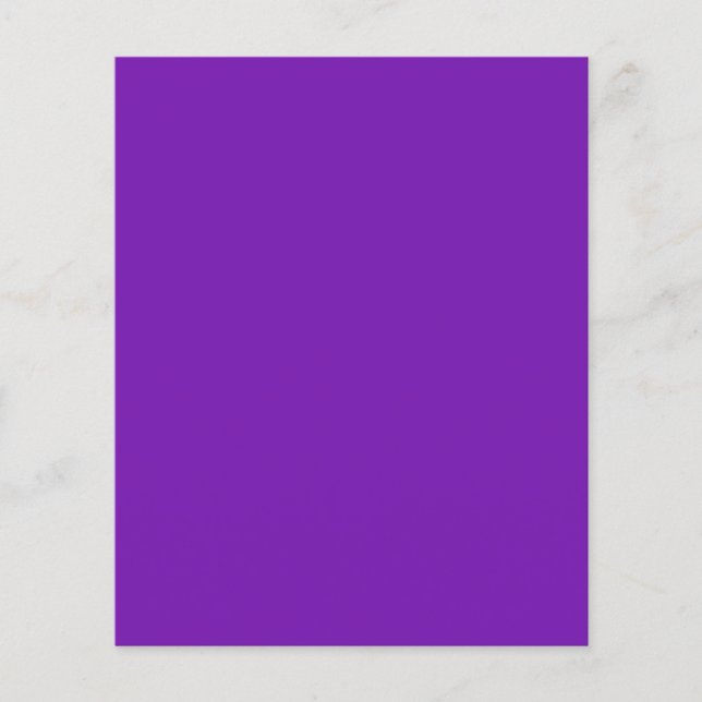 FLYER PAPEL DE PAREDE DE TEXTURA DE MODELO DE FUNDO ROXO (Frente)