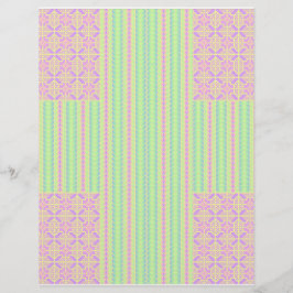Flyer Papel de Scrapbook Cruz Pastel de Páscoa em Atacad