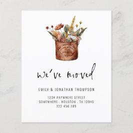 Flyer PAPEL | Flores Selvagens do outono Mudámos o novo 