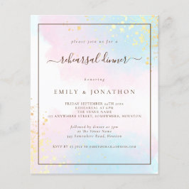 Flyer PAPEL | Janto de ensaio em cor-de-água-lacrimal ro