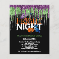 PAPEL | Noite de Terror Brilho de Gotejamento Fest