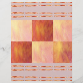 Flyer Papel para Álbum de Recortes ET Sunset Tiles em Vo