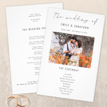 PAPEL | Programa de Casamento de Fotos em Script M