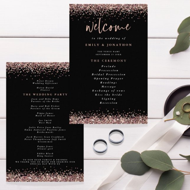 Flyer PAPEL | Programa de Casamento Negro com Rosa Doura (Criador carregado)