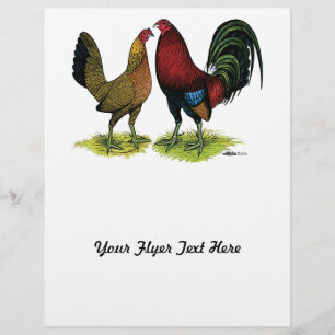 Flyer Par Gamefowl