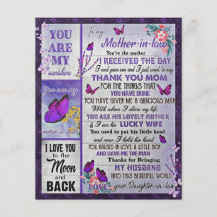 Flyer Para Minha Mãe - Presente De Lei, Presente De Aniv