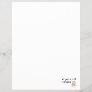 Flyer Pare & cheire o bolo