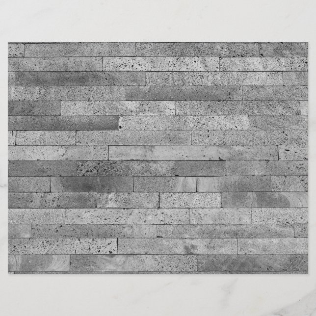 Flyer Parede de tijolo do basalto (Frente)