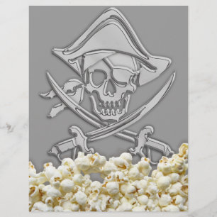 Flyer Partido Pirata Personalizado