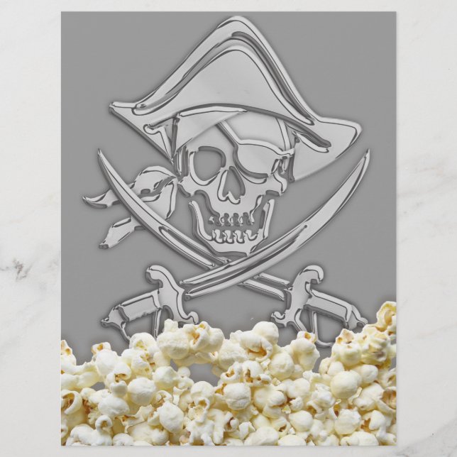 Flyer Partido Pirata Personalizado (Frente)