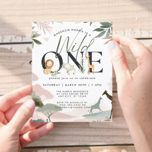 Flyer Partido primeiro aniversario Safari Selvagem de Or