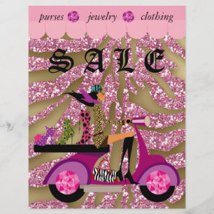 Flyer Patinete de moda em direção a Calçados de mulheres