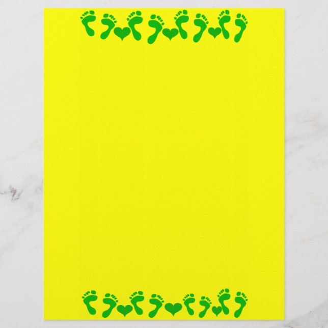 Flyer Pé no meu coração. (Frente)