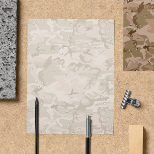 Flyer Pebolhas de Camuflagem do Deserto, Militares, Exér