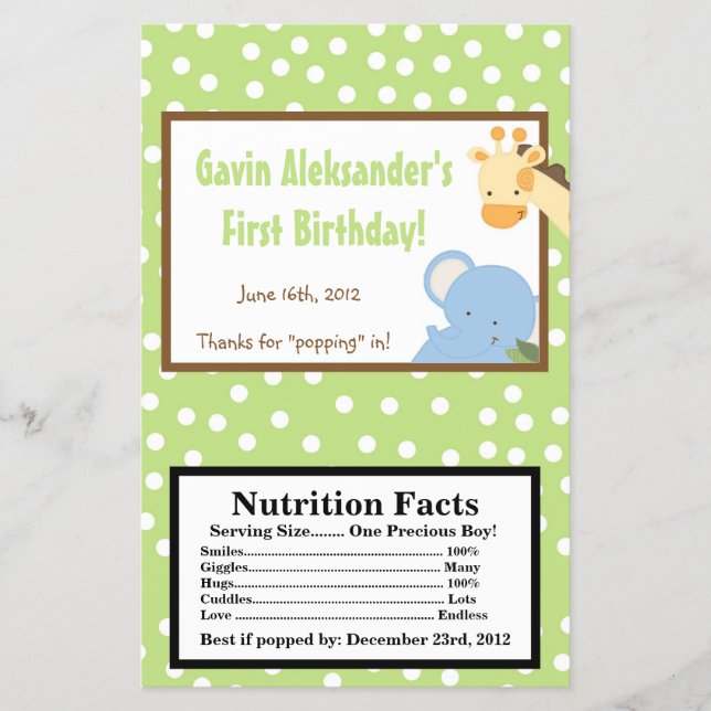 Flyer Pedido Personalizado - Krista Glass (Frente)