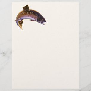 Flyer Peixe Vintage, Pescador Esportivo