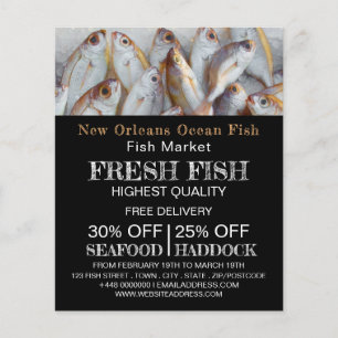 Flyer Peixes Pequenos, Fishmonger/Esposa, Anúncio No Mer