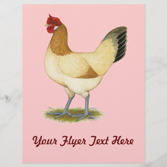 Flyer Penedesenca: Galinha Trigo (Frente)