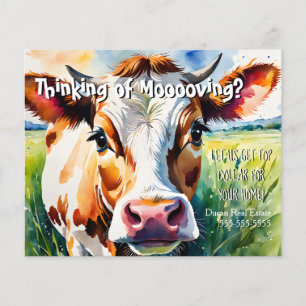 Flyer Pensando em Indicação de Imóveis Moooving