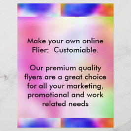 Flyer Pense cor-de-rosa - Apoiar a pesquisa de Canceres